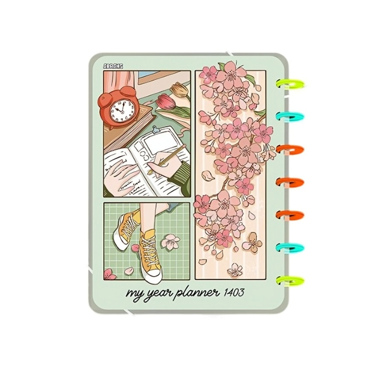 سالنامه سال ۱۴۰۳ آبرنگ مدل پلنری