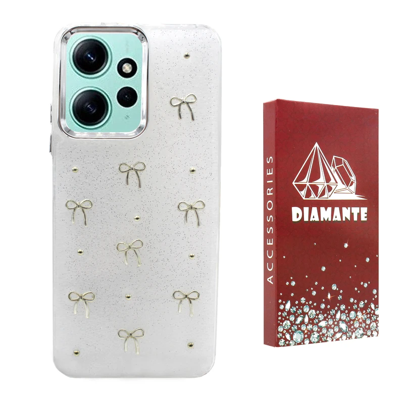 کاور دیامانته مدل Bowtie Ros مناسب برای گوشی موبایل شیائومی Redmi Note 12 4G