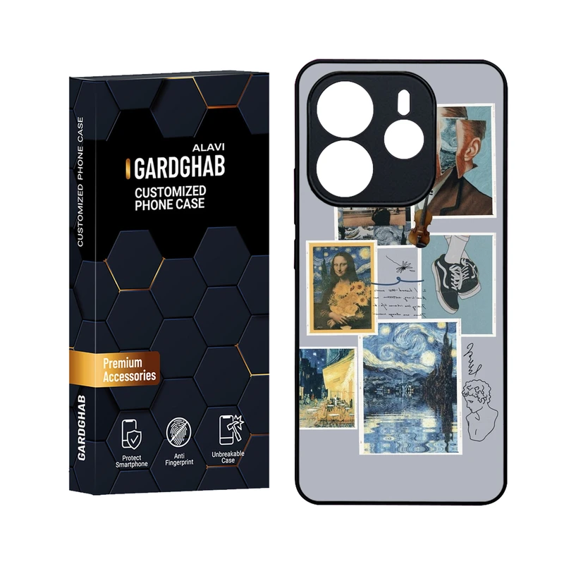 کاور گارد قاب علوی مدل MLG مناسب برای گوشی موبایل شیائومی Redmi Note 14 4G