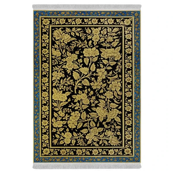 فرش پارچه‌ای دفه مدل فرشینه هازان مخمل کد 173