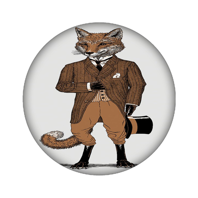 استیکر تزئینی موبایل مدل روباه کد 3941