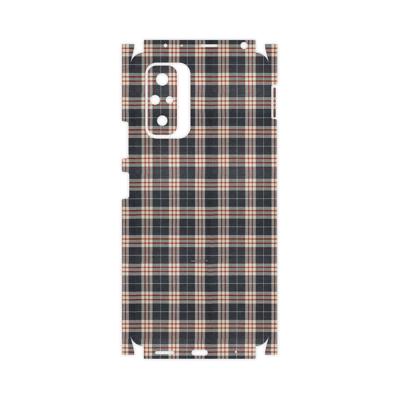 برچسب پوششی ماهوت مدل Fabric Texture 5-FullSkin مناسب برای گوشی موبایل شیائومی Redmi Note 10 Pro Max