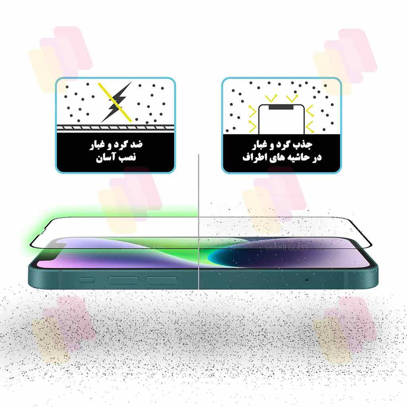 محافظ صفحه نمایش شهر گلس مدل ANTIDUSTSHNW مناسب برای گوشی موبایل سامسونگ Galaxy A35 / Galaxy A55