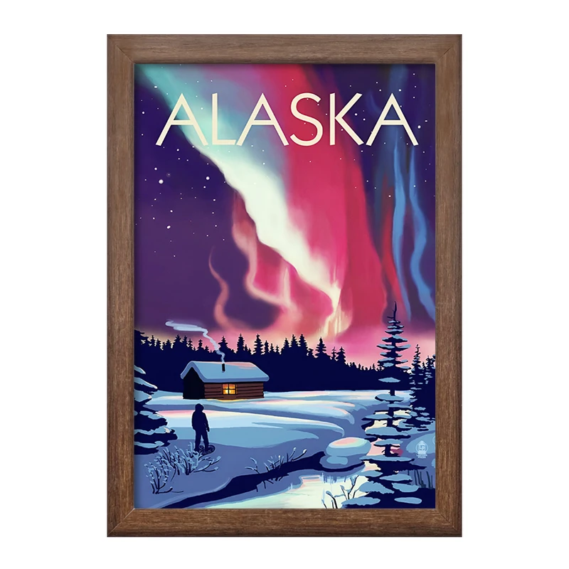 تابلو خندالو طرح آلاسکا (Alaska) کد F4833