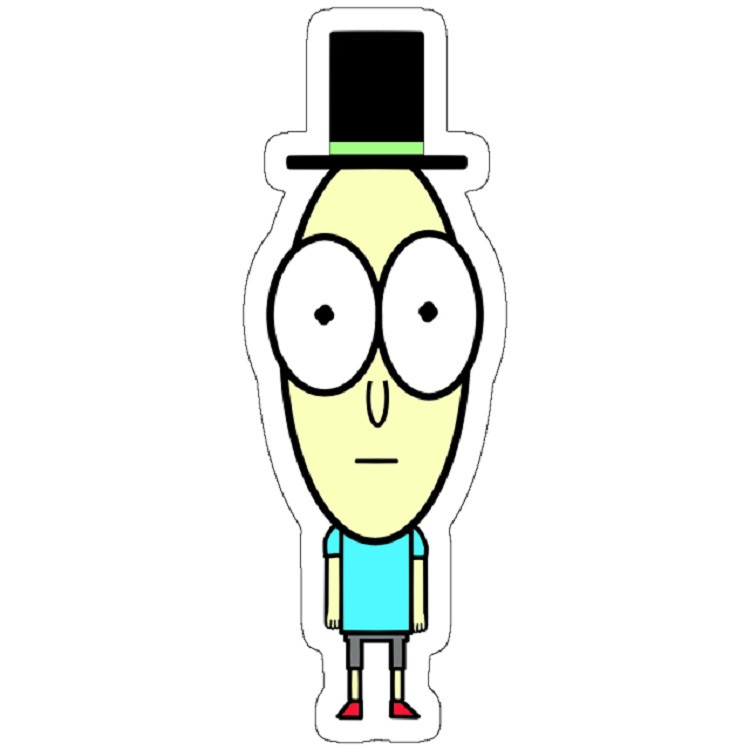 استیکر لپ تاپ مدل Mr. Poopy Butthole