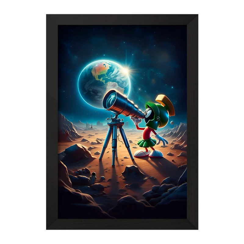 تابلو خندالو مدل ماروین مریخی (Marvin the Martian) کد F11750