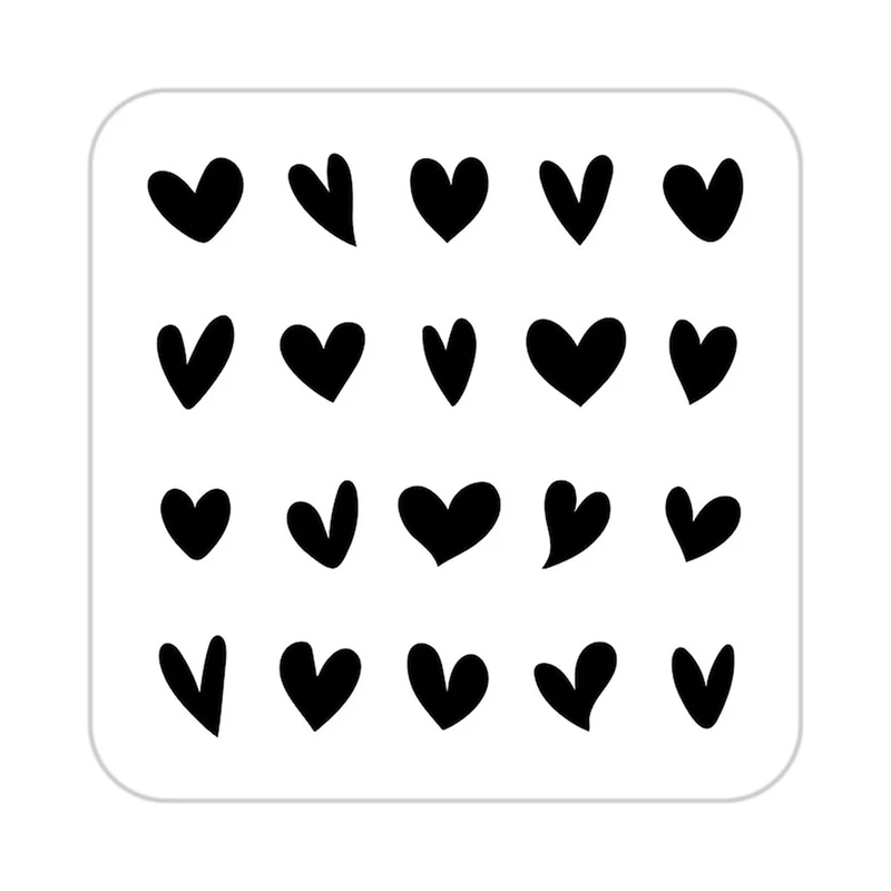 زیر لیوانی کاکتی طرح عاشقانه مدل mp36721