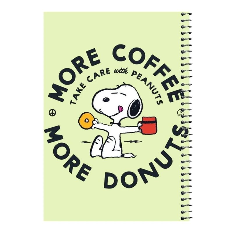 دفتر مشق 80 برگ اس جی مدل اسنوپی     