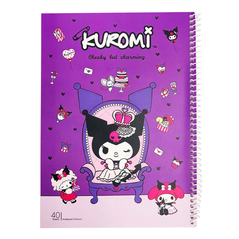 دفتر مشق 60 برگ مدل کورومی و دوستان