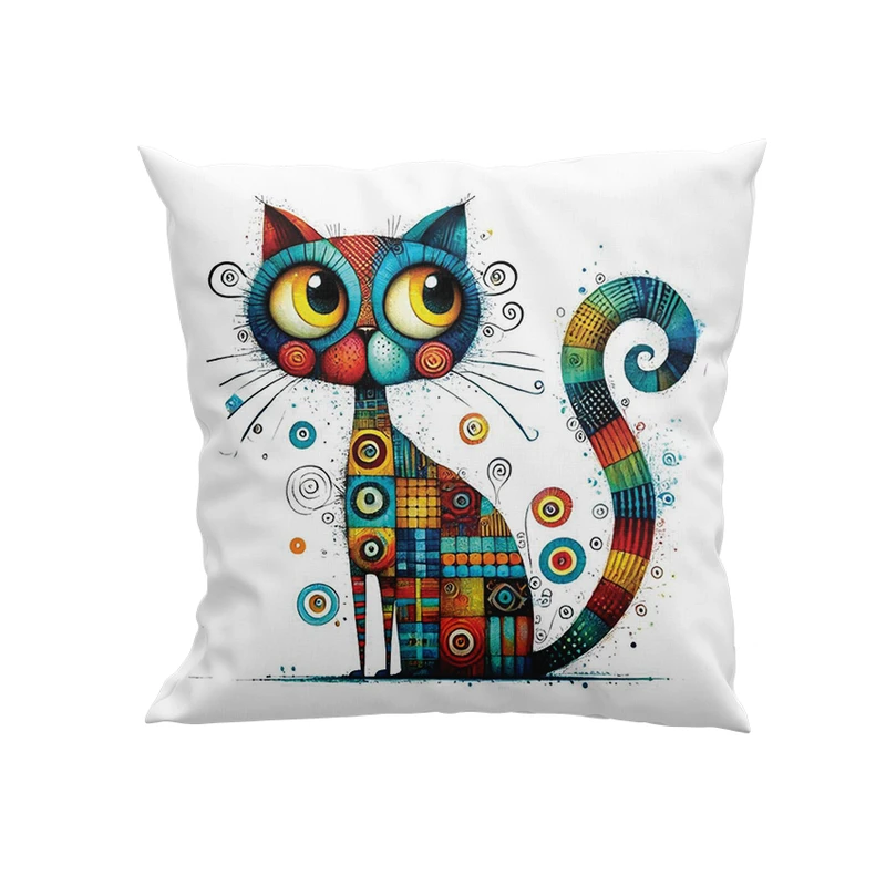 کوسن پاد آفرین مدل گربه کد DKK1262