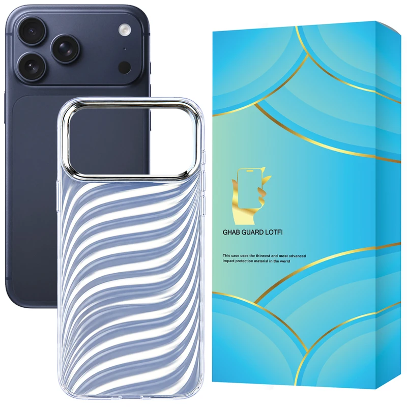 کاور قاب گارد لطفی مدل WAVESD مناسب برای گوشی موبایل اپل iPhone 17 Pro Max