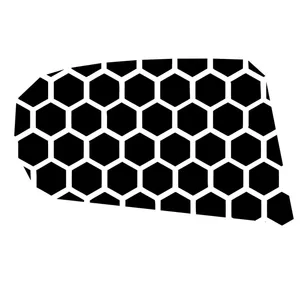 برچسب بدنه خودرو مدل لانه زنبوری Zanbori-BLR