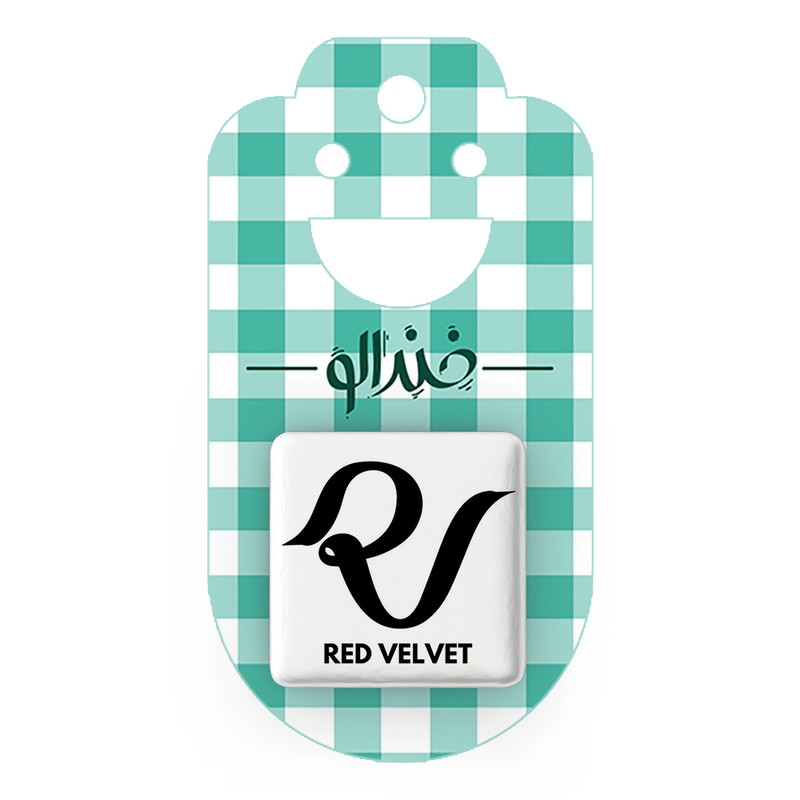 مگنت خندالو طرح گروه رد ولوت Red Velvet  مدل مربعی کد 19691