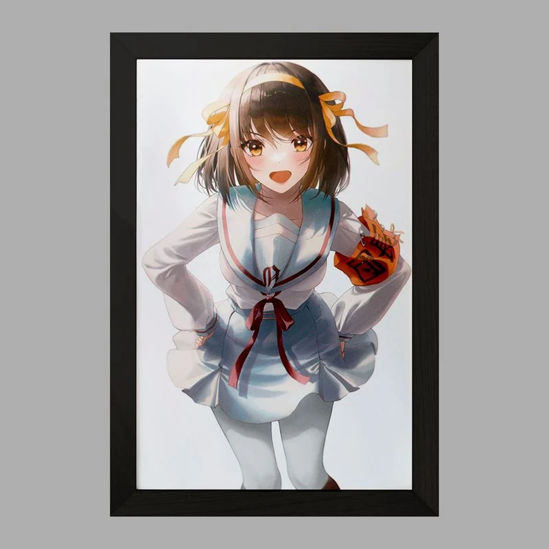 تابلو خندالو مدل هاروهی انیمه ناپدید شدن هارومی سوزومیا The Disappearance of Haruhi Suzumiya  کد 23107