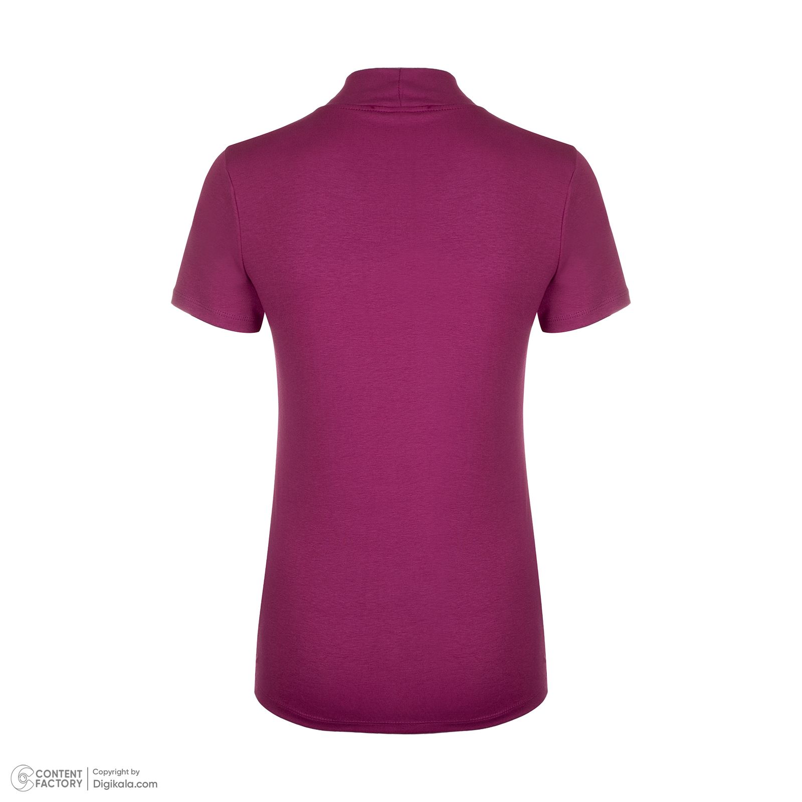 تی شرت آستین کوتاه زنانه برنس مدل باربارا-66  رنگ سرخابی -  - 3