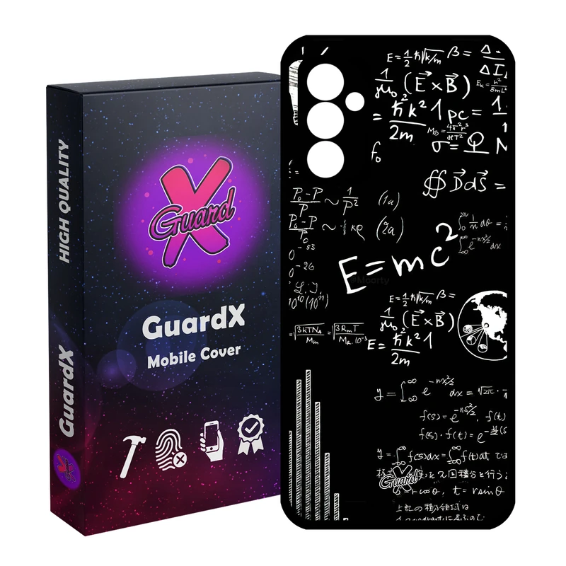 کاور گارد ایکس طرح فیزیک مدل Glass10516 مناسب برای گوشی موبایل سامسونگ Galaxy A14 / A14 5G