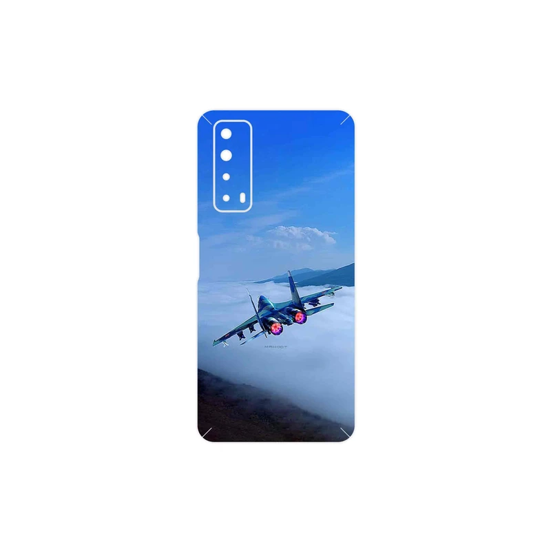 برچسب پوششی ماهوت مدل Fighter plane Su27 مناسب برای گوشی موبایل هوآوی Y7a