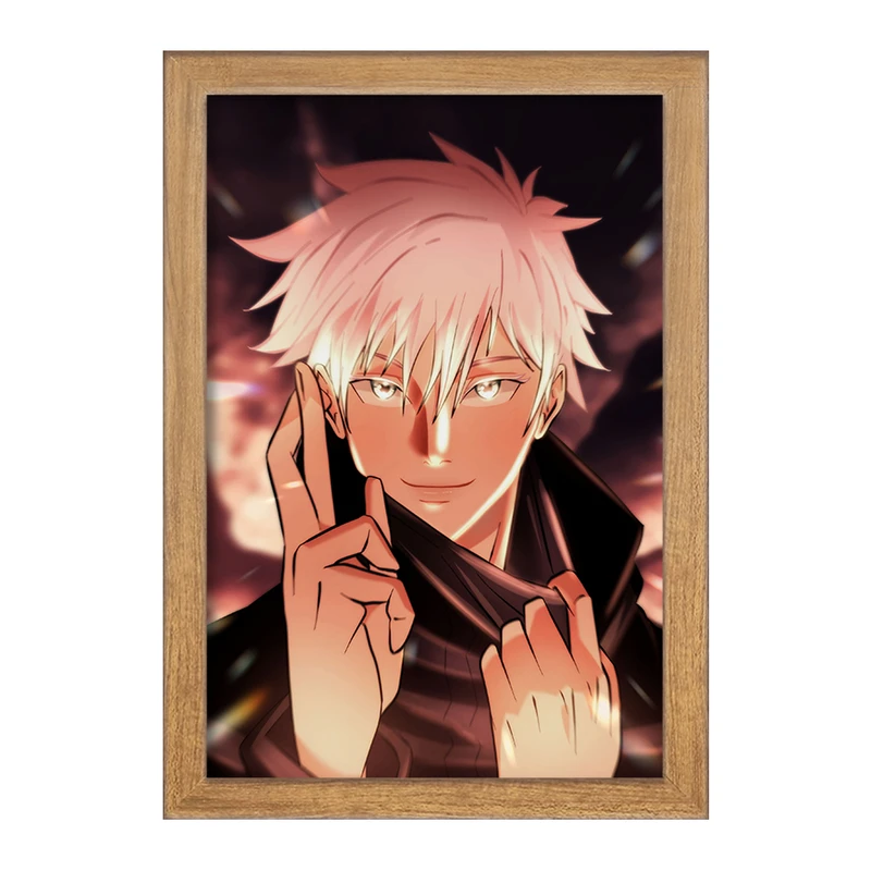 تابلو خندالو مدل گوجو ساتورو انیمه جوجوتسو کایزن کد F1578