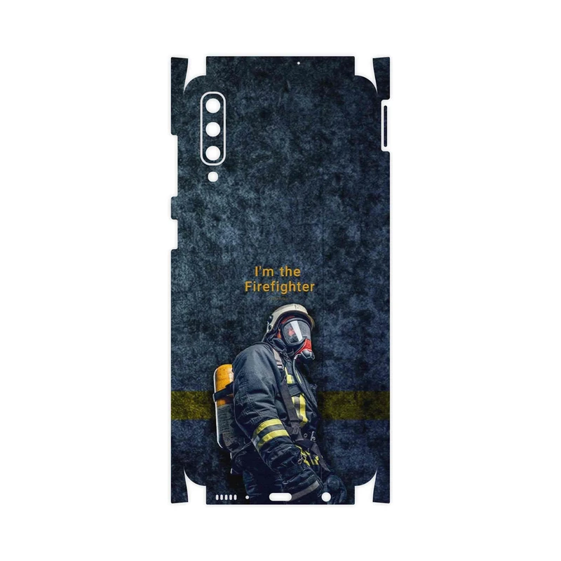 برچسب پوششی ماهوت مدل Firefighter-FullSkin مناسب برای گوشی موبایل سامسونگ Galaxy A50
