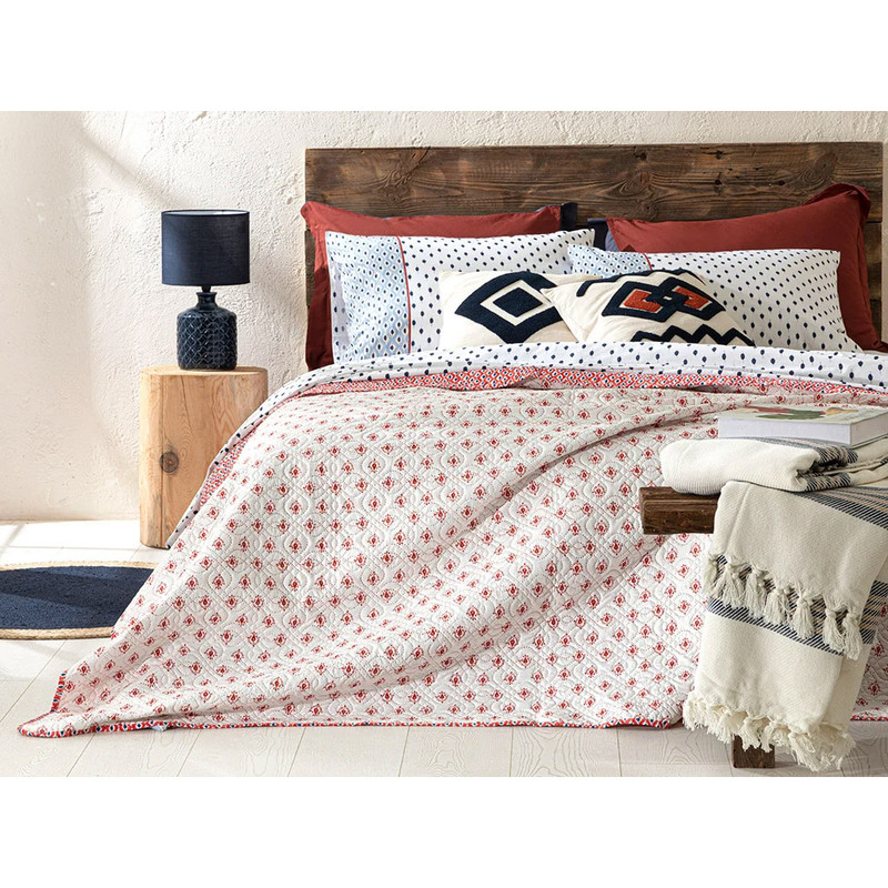 روتختی انگلیش هوم مدل Coastal Bliss یک نفره سایز 160×220 سانتی متر روتختی انگلیش هوم مدل Coastal Bliss یک نفره سایز 160×220 سانتی متر