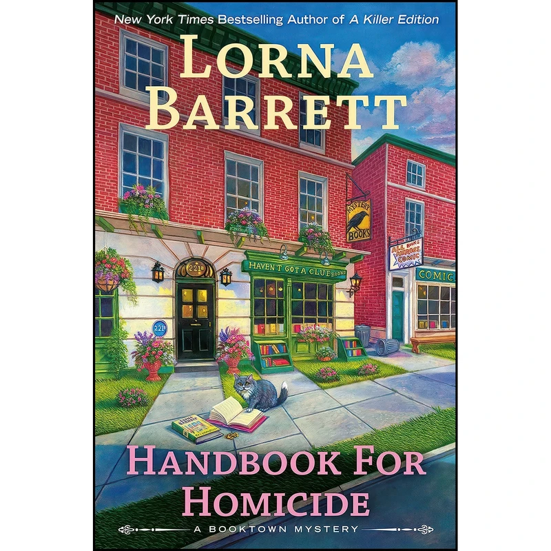 کتاب Handbook for Homicide  اثر Lorna Barrett انتشارات Berkley