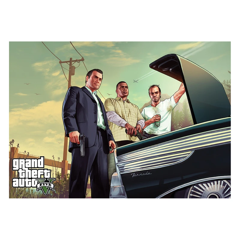 پوستر طرح GTA کد 0042
