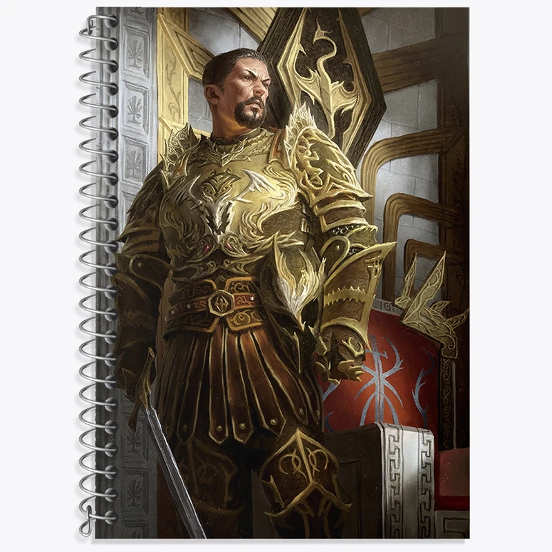 دفتر لغت 50 برگ خندالو طرح بازی اسکایریم (Skyrim) کد 32754