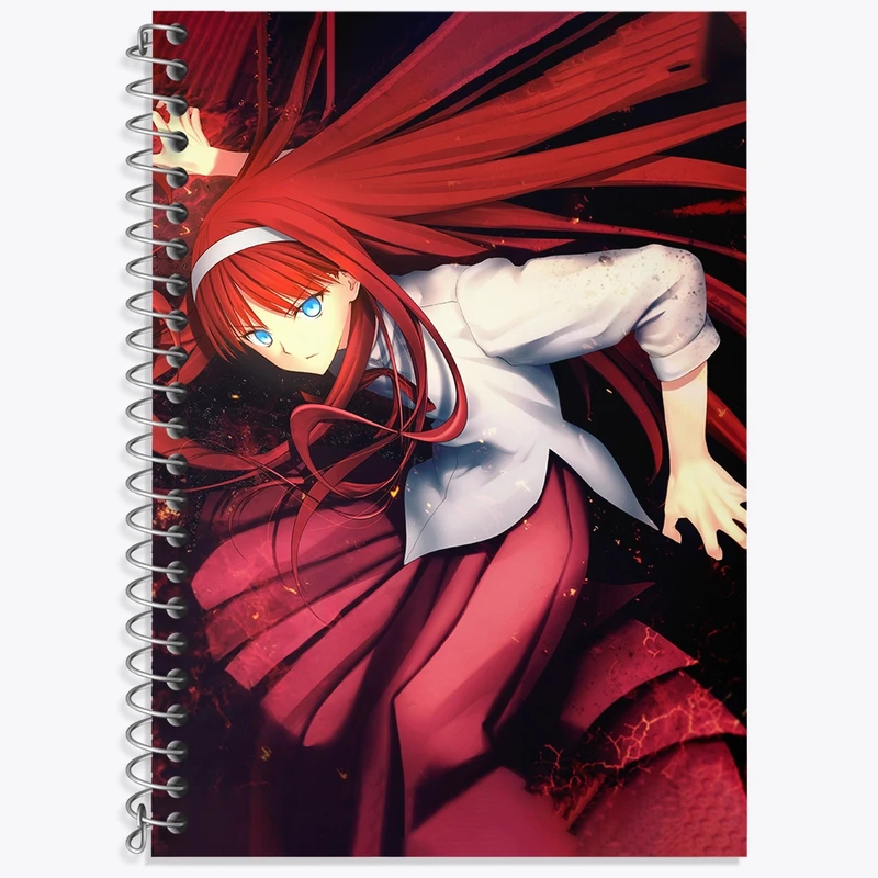 دفتر لغت 50 برگ خندالو طرح بازی تسوکی هیمه‌ (Tsukihime) کد 34516