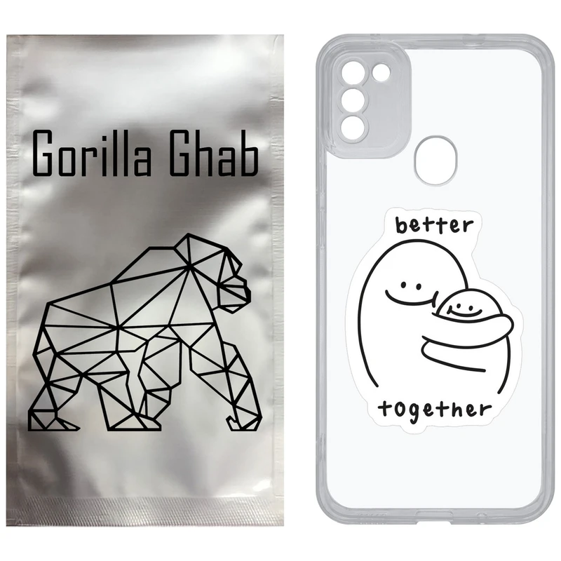 کاور گوریلا قاب مدل CLG کد 90 طرح Together مناسب برای گوشی موبایل سامسونگ Galaxy A11 / M11