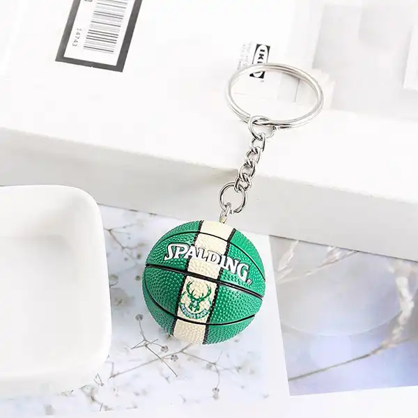 جاکلیدی مدل توپ بسکتبال مدل Milwaukee Bucks