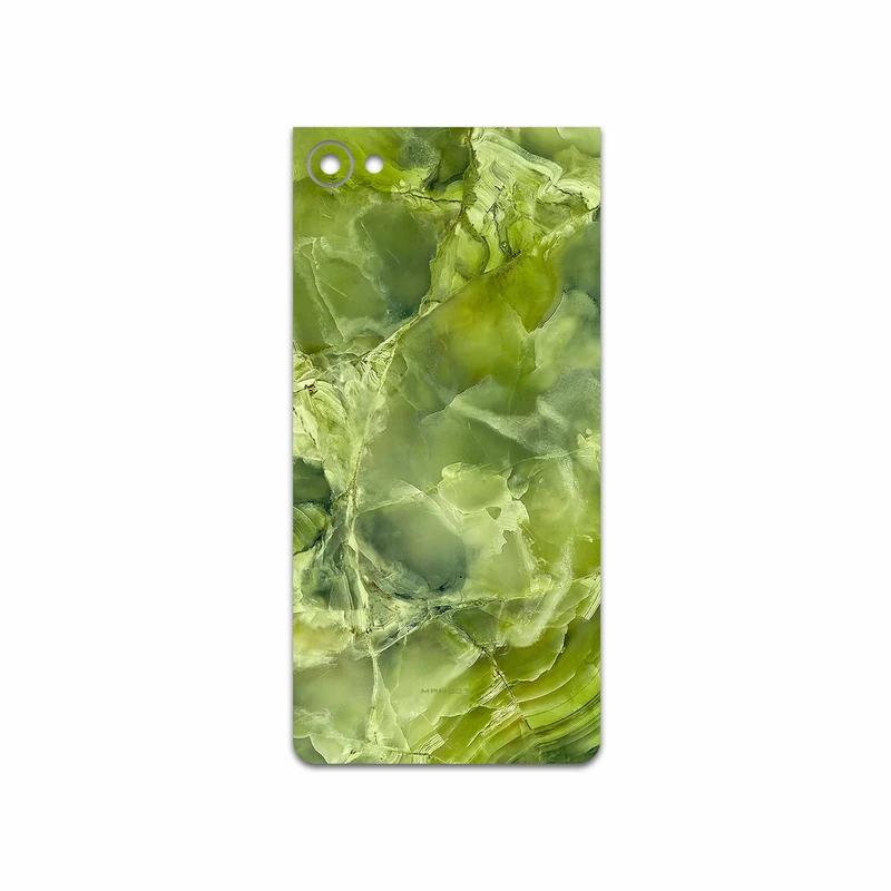 برچسب پوششی ماهوت مدل Green Crystal Marble مناسب برای گوشی موبایل بلک بری Motion