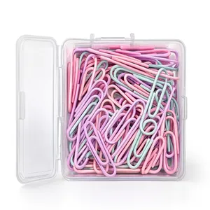 گیره کاغذ مدل پاستیلی بسته 60 عددی