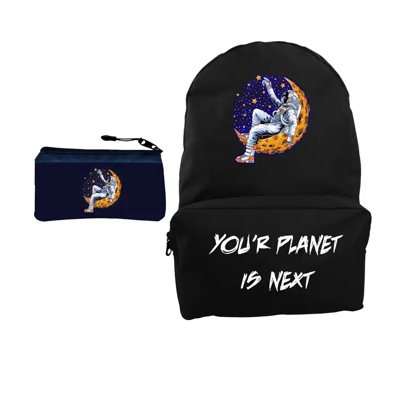 کوله پشتی مدل فضانورد کد KP-983 به همراه جامدادی