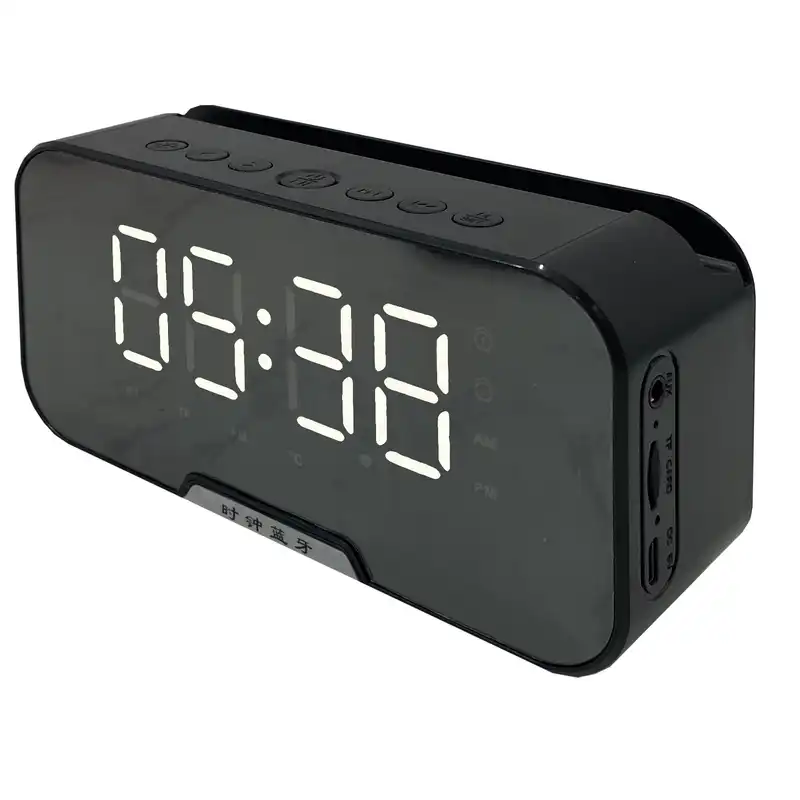 اسپیکر بلوتوثی مدل ساعت رومیزی