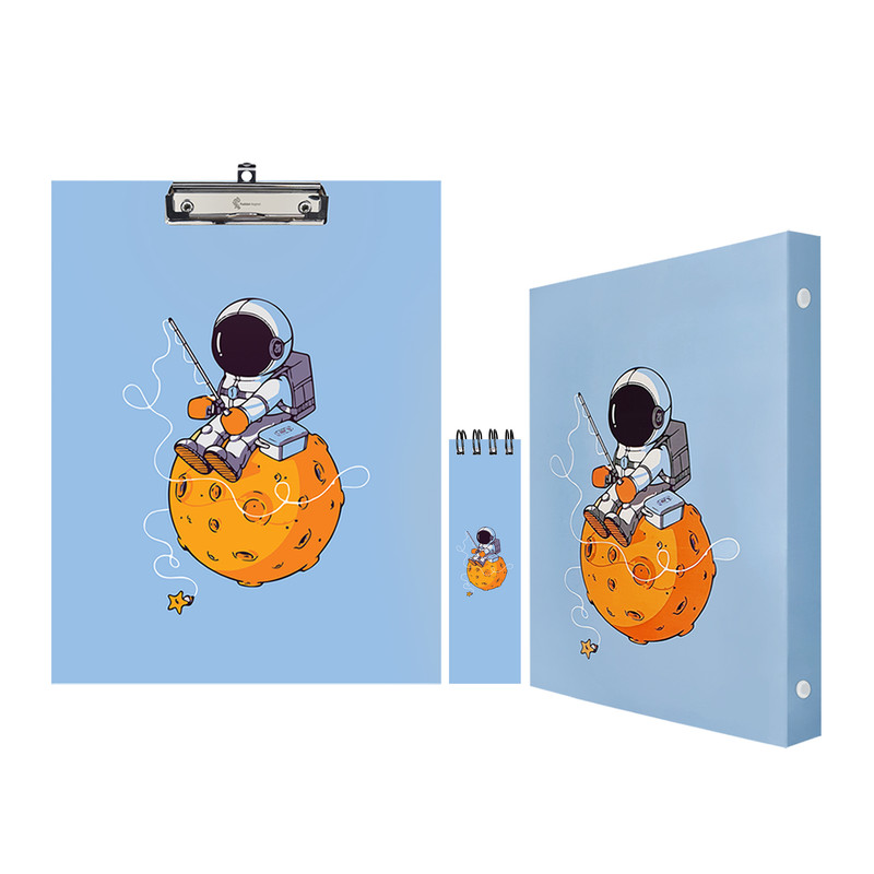 بسته لوازم تحریر پدیده نقش مدل آدم فضایی بسته 3 عددی