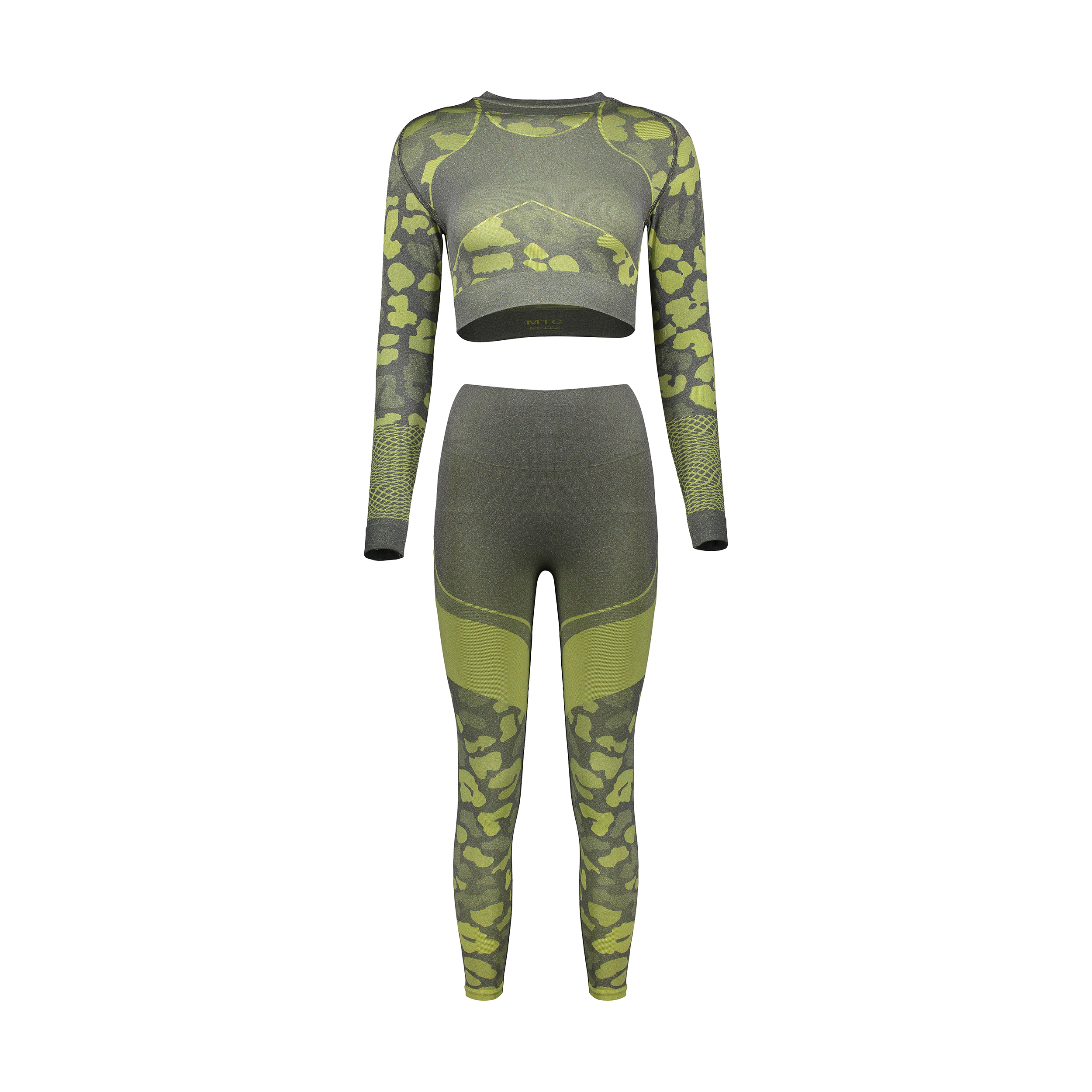 ست نیم تنه و لگینگ ورزشی زنانه ام تی سی مدل 123-3