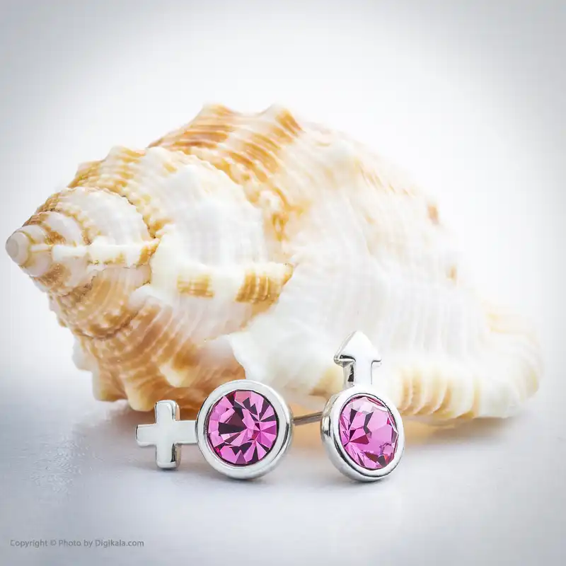 گوشواره زنانه کوبیک مدل QE-80860