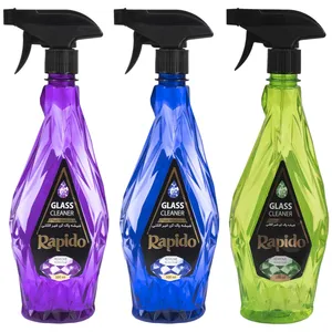 شیشه پاک کن راپیدو مدل Spring flowers حجم 500 میلی لیتر مجموعه 3 عددی