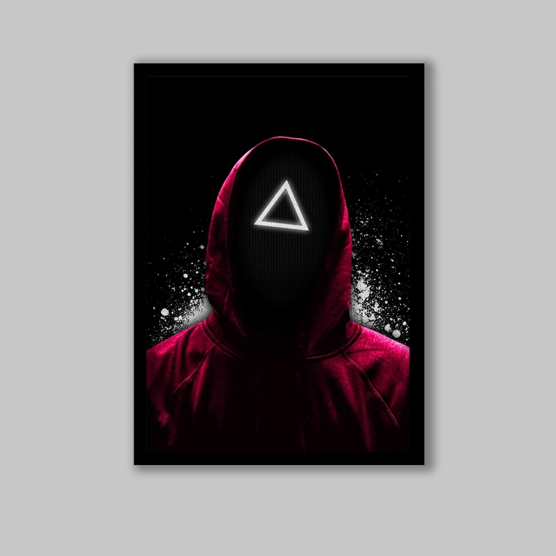 تابلو مدل سریال بازی مرکب Squid Game کد LA-G10809-2