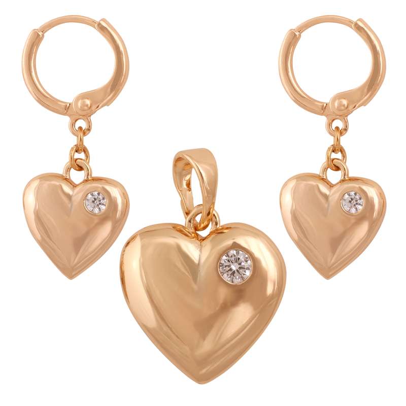 نیم ست زنانه ژوپینگ مدل قلب کد M3285