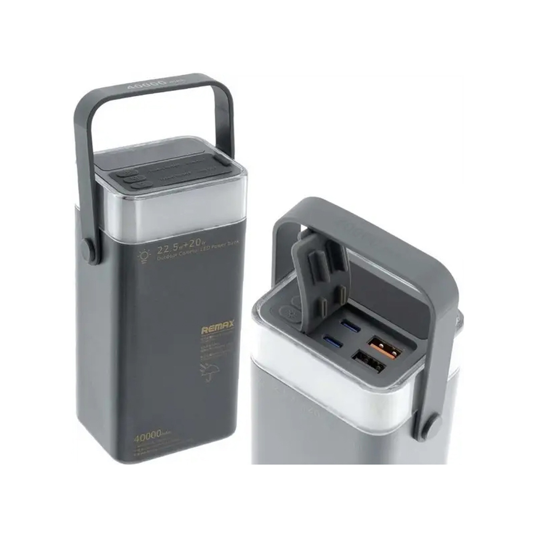 پاوربانک ریمکس مدل RPP-596 ظرفیت 40000 میلی آمپر ساعت