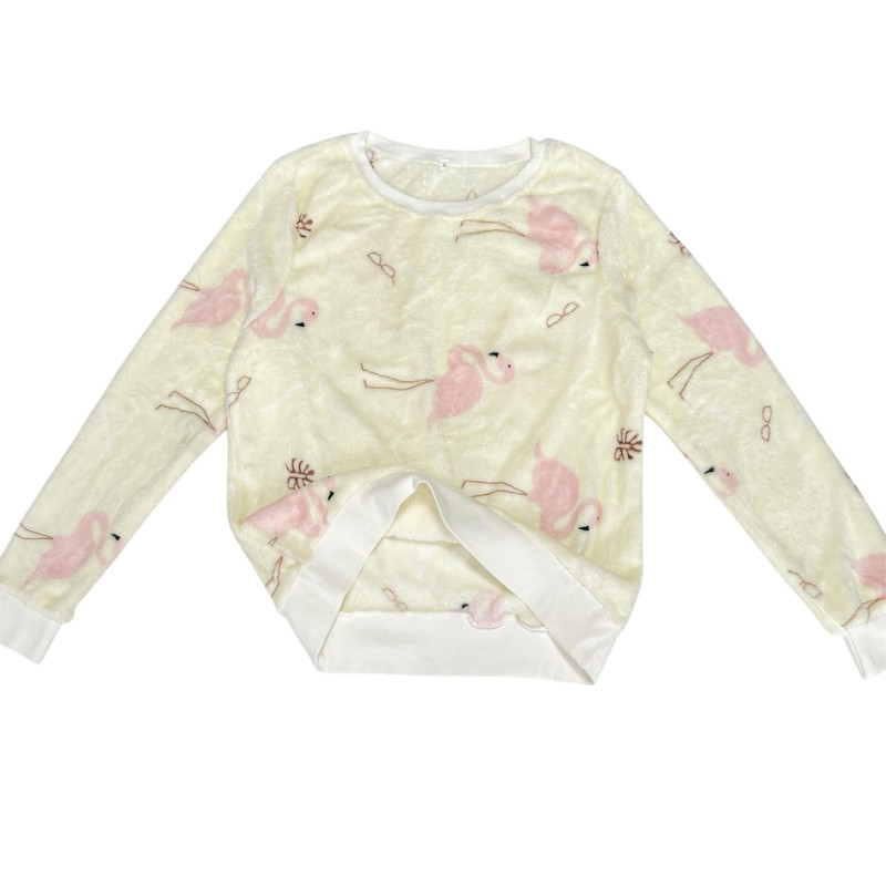 ست سویشرت و شلوار زنانه مدل فلامینگو