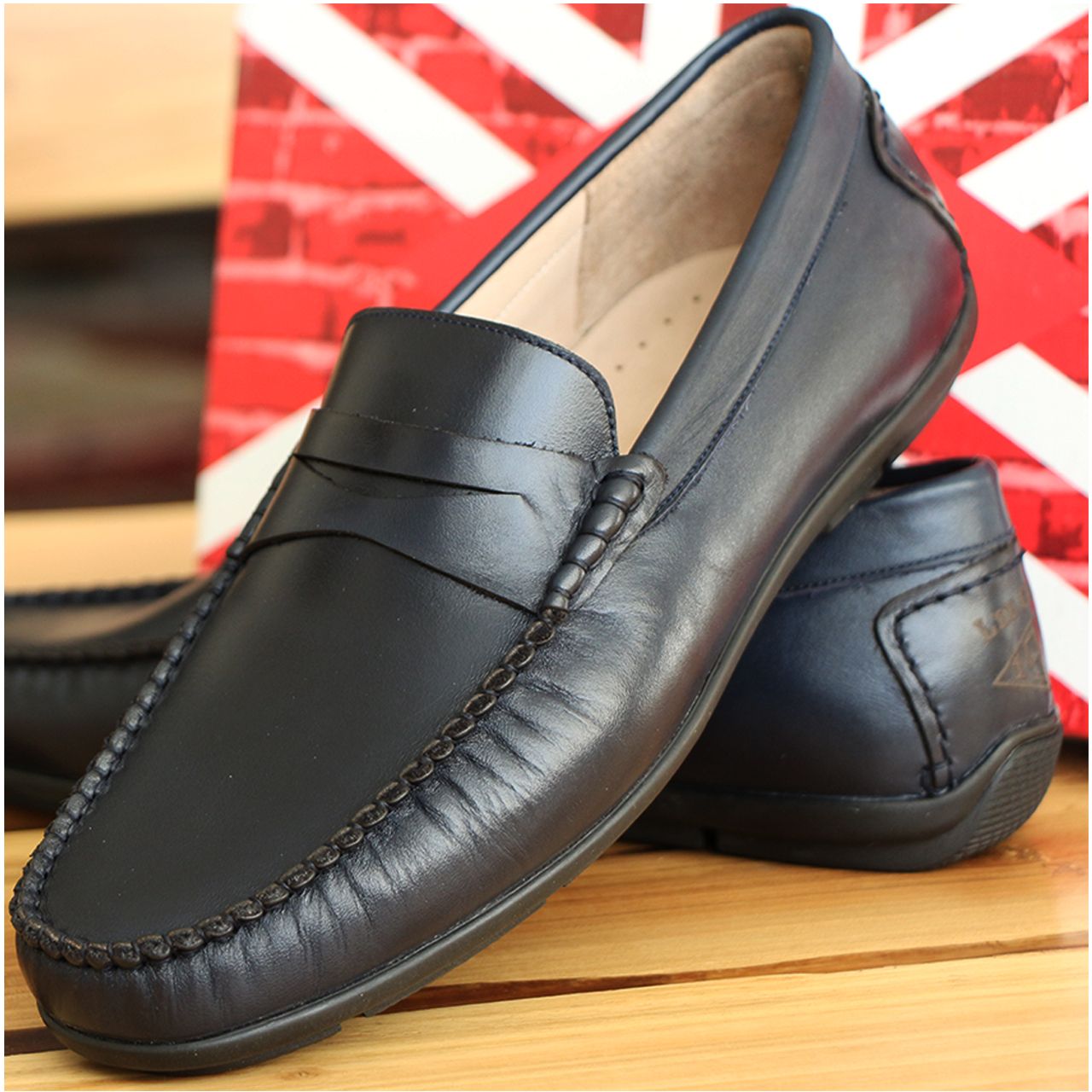 کفش کالج مردانه لی کوپر مدل Loafers Ekip-DNVY  -  - 3