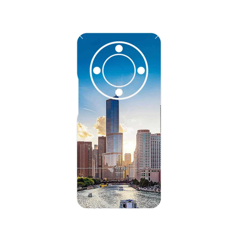 برچسب پوششی ماهوت مدل City of Chicago مناسب برای گوشی موبایل آنر X9b