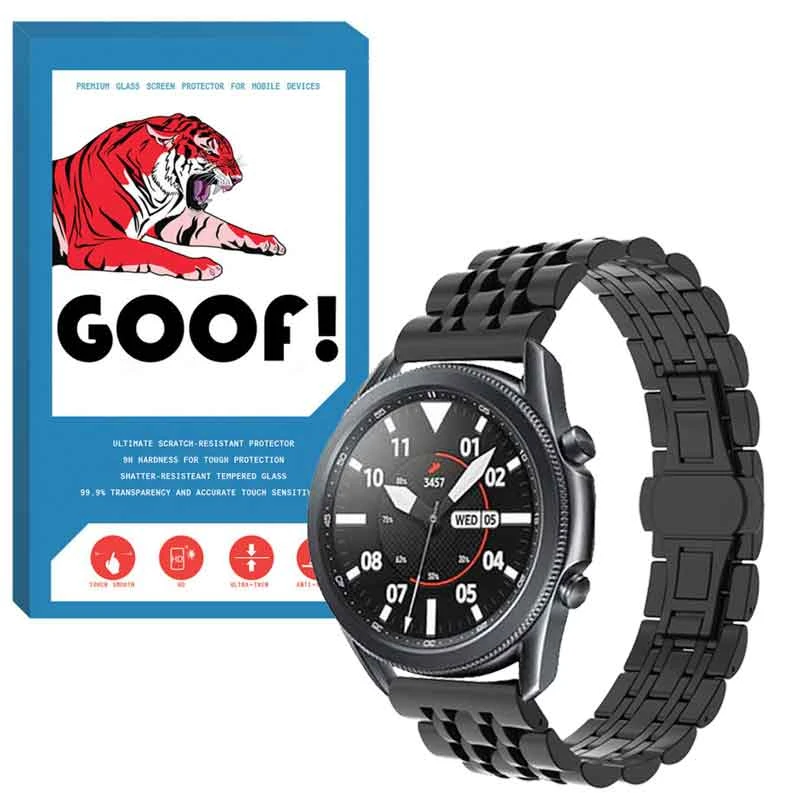 بند گوف مدل rlx-01 مناسب برای ساعت هوشمند سامسونگ Galaxy Watch 3 45 mm