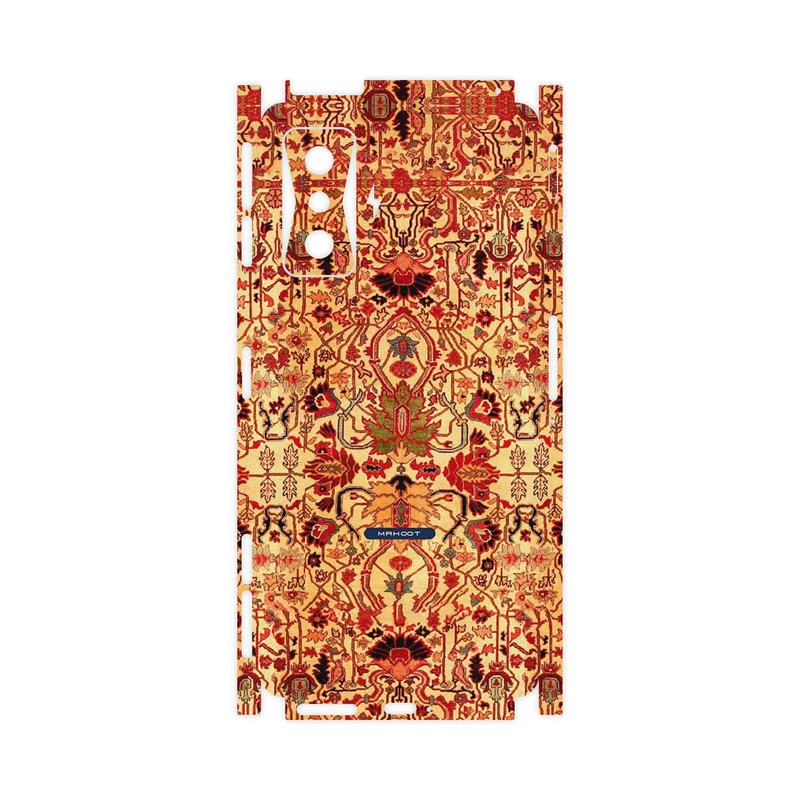 برچسب پوششی ماهوت مدل Persian_Carpet_Yellow-FullSkin مناسب برای گوشی موبایل شیائومی Redmi K50 Gaming