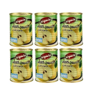 کمپوت گلابی ماهوند - 350 گرم مجموعه 6 عددی