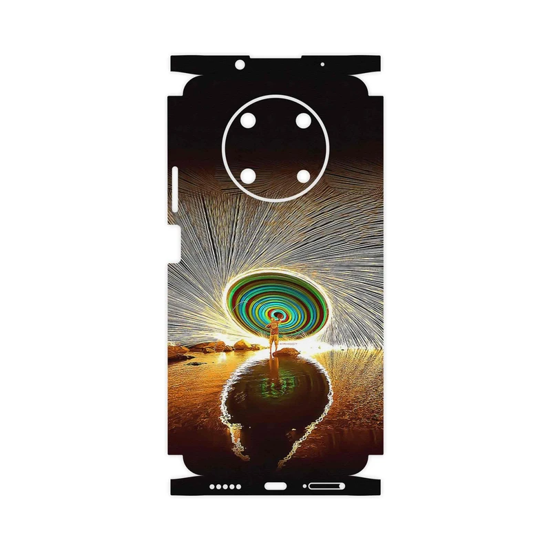 برچسب پوششی ماهوت مدل Night Light Fountain-FullSkin مناسب برای گوشی موبایل هوآوی Nova Y90