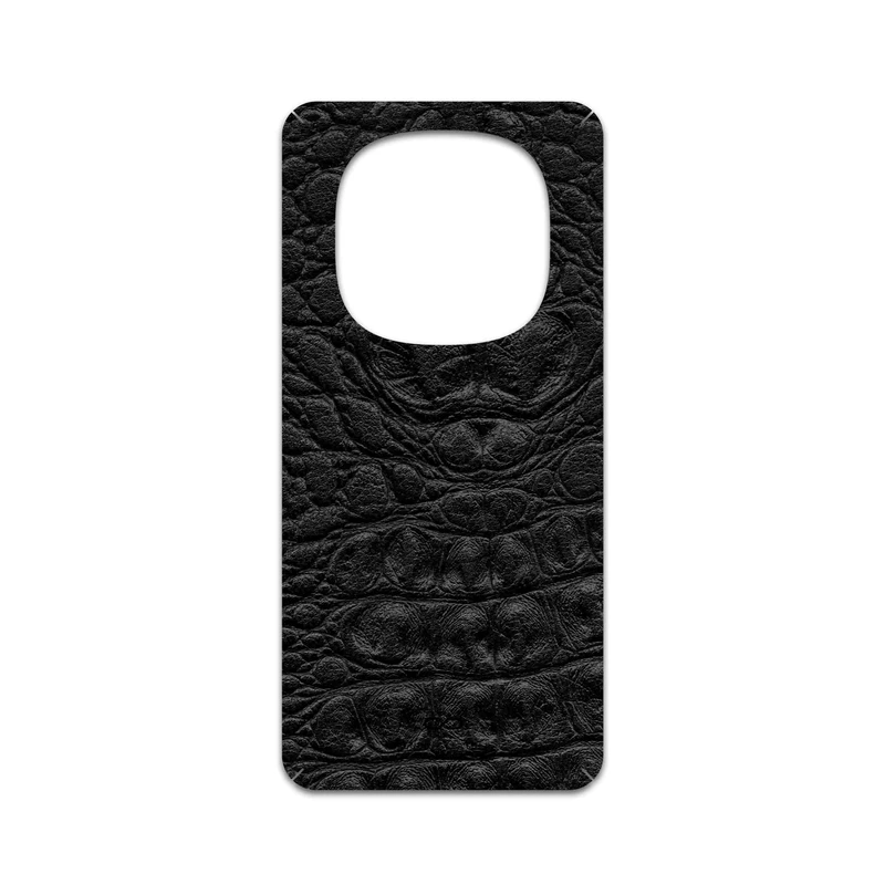 برچسب پوششی ماهوت مدل Black-Crocodile-Leather مناسب برای گوشی موبایل شیائومی Redmi Note 14 Pro 5G