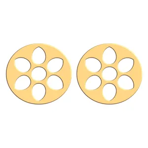 گوشواره طلا 18 عیار زنانه فرشته مدل گل WEL-000064
